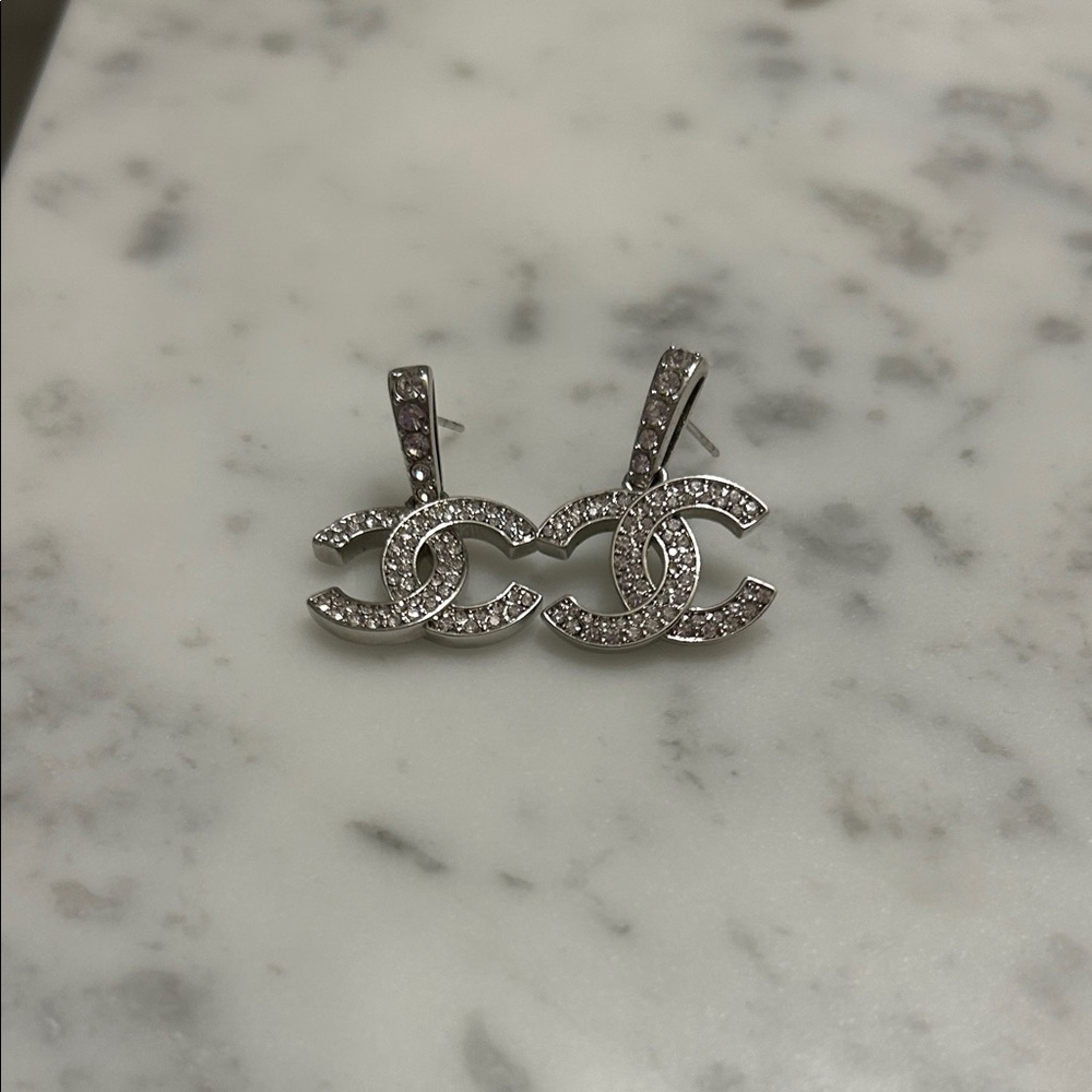 Chanel Silver Women's Earrings